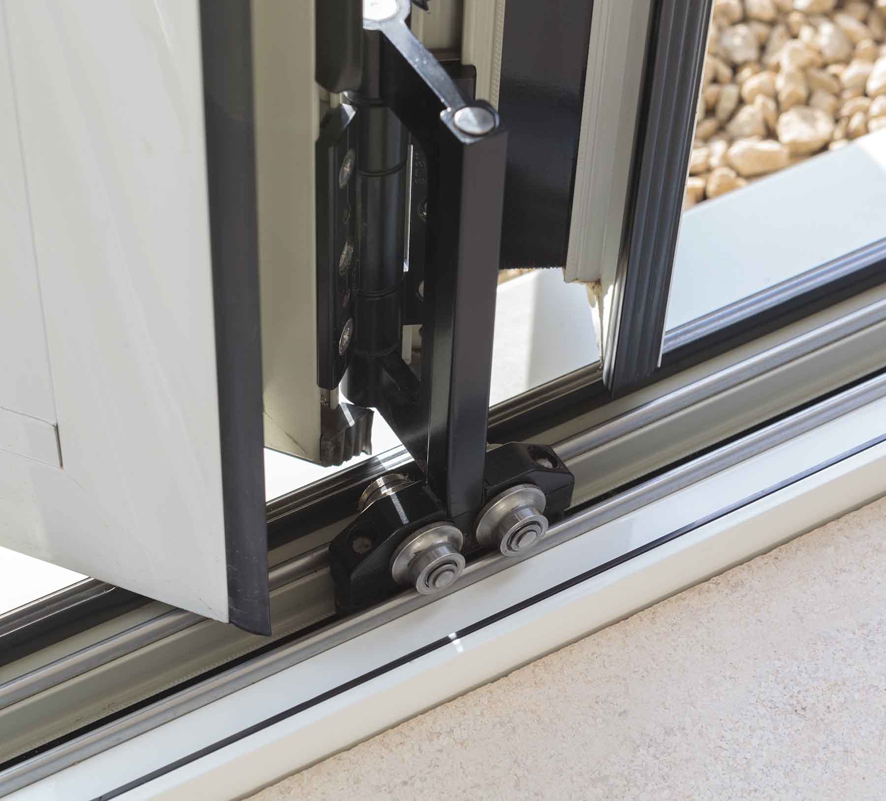 bifold door bottom roller