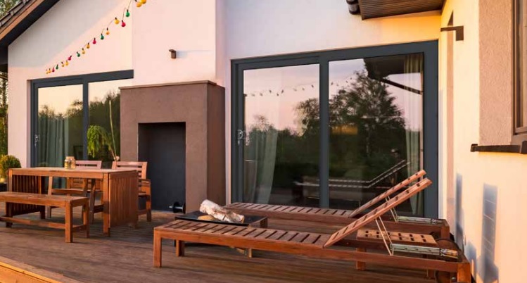 Black Imagine Patio doors