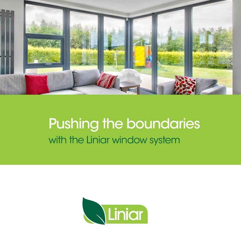 Front cover of the Liniar Brochure.
