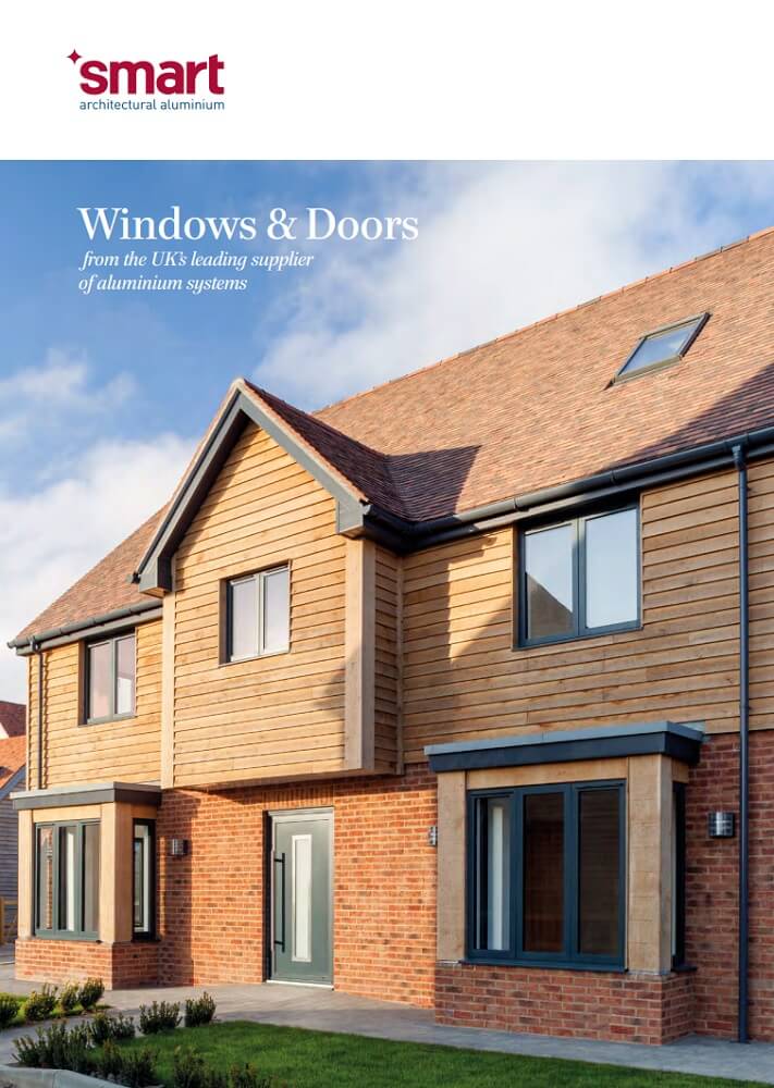 It's the front cover of the Smart Window & Doors brochure